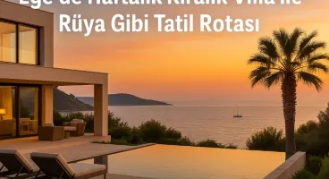 Haftalık Kiralık Villa Ege ile Unutulmaz Tatil Deneyimi
