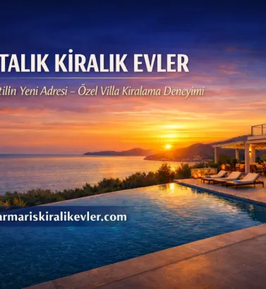 Haftalık Kiralık Evler ile Konforlu ve Özgür Tatilin Yeni Adresi